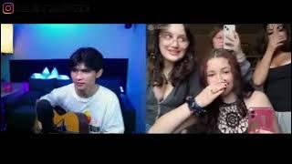 PESONA CEWEK BERAMBUT PIRANG Lagu Swedia Darin - En Säng Av Rosor