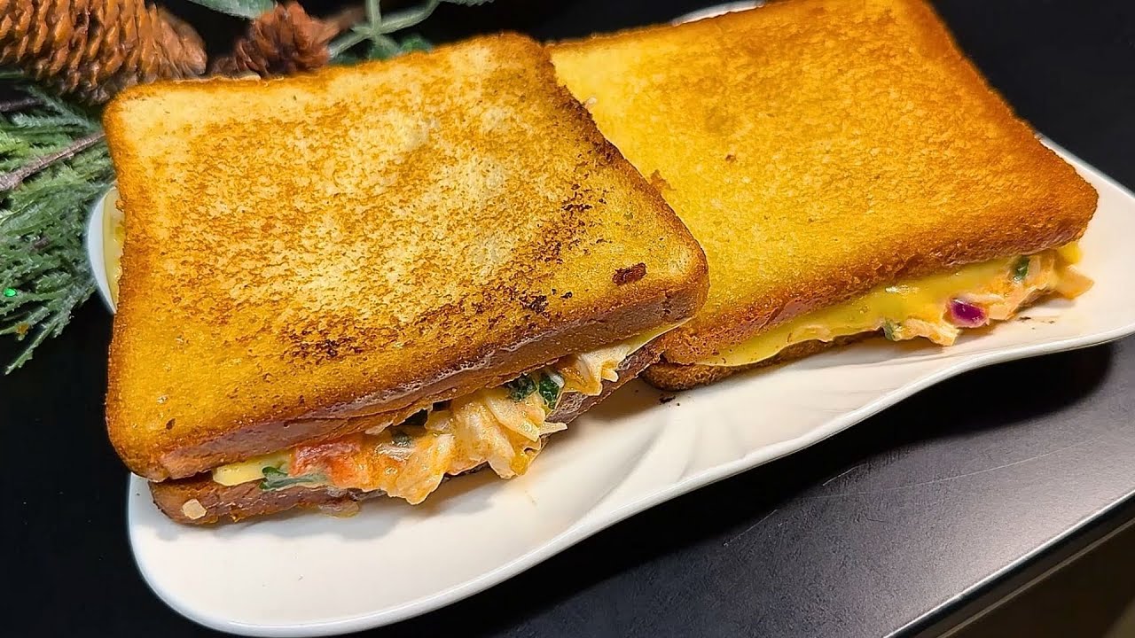 Простой рецепт сэндвича на завтрак за 5 минут — лучше, чем в Макдоналдсе!