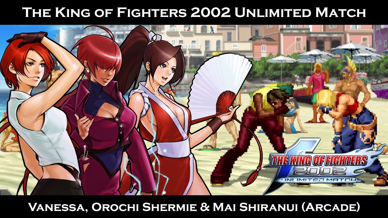 The King of Fighters 2002 Unlimited Match - Vanessa, Orochi