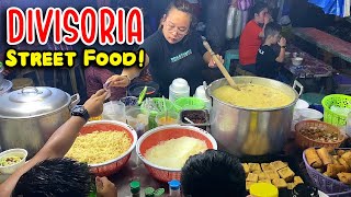 FILIPINO STREET FOOD ADVENTURE at the CRAZY BUSY DIVISORIA MARKET -Philippines Street Food in Manila