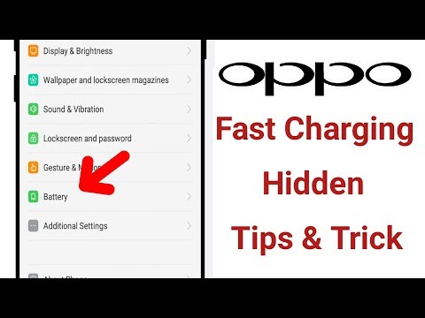 OPPO Fast Charging Hidden Tips U0026 Trick 100% Working Trick