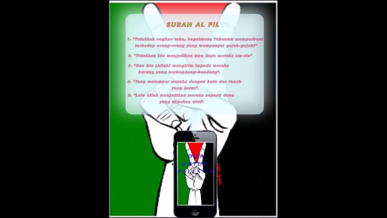 doa untuk rakyat palestin - YouTube