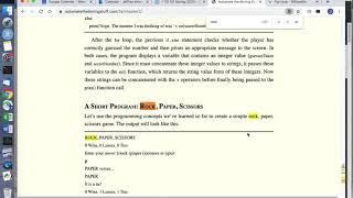CS 151 Spring 2020 Chapter 2 Video 7 Download Book Code