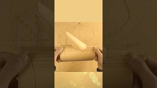 [Step-by-Step] Manual Layout & Fabrication of Cone-Cylinder Intersection (Teapot Shape) #engineering