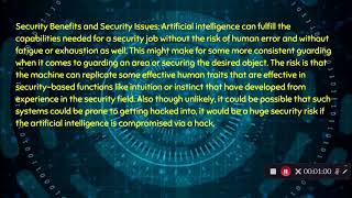 IT 104 project video, AI taking Jobs