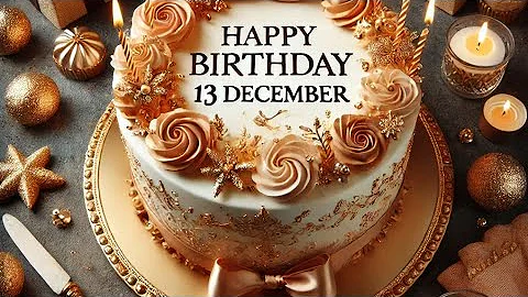 Happy Birthday 13 December| 13 December special Birthday wishes|Birthday Status for 13 December