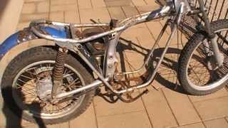 Honda SL 100 Re-Build to Cafe Racer No 1