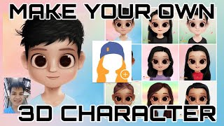 How to make cute cartoon Character using Android Phone | Dollify Application | Easy Tutorial screenshot 3