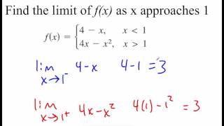 Pre-Calculus 12.2: Techniques for Evaluating Limits part 2