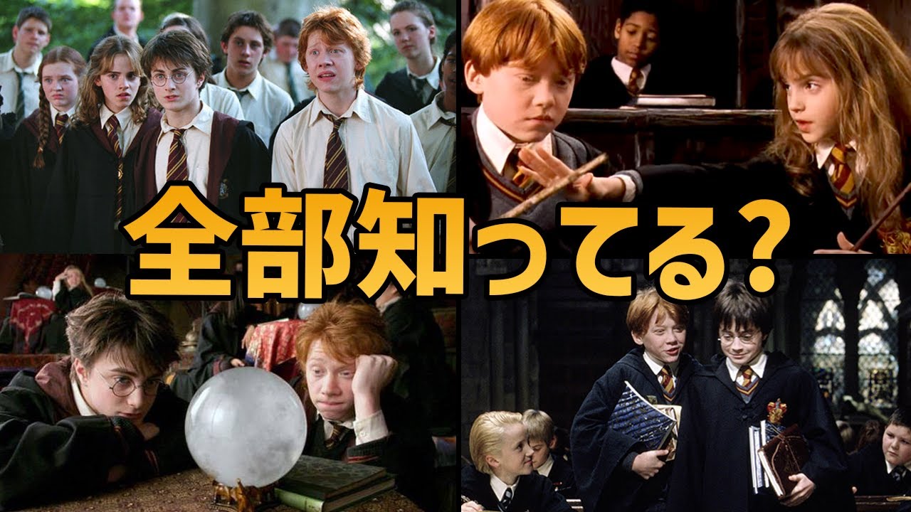 ホグワーツで学べる授業一覧を総まとめ 解説してみた ハリーポッター Youtube