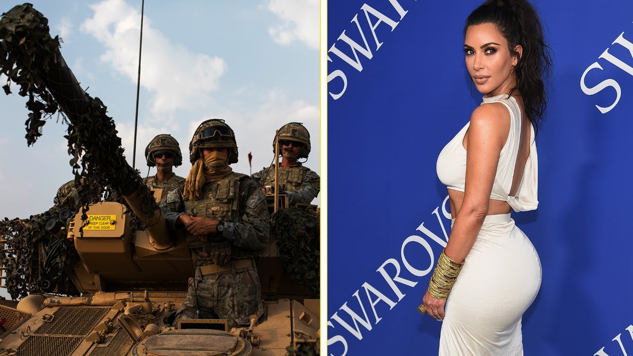 British Army To Use Kim Kardashian's Butt To Get People To Enlist | MEAWW - YouTube
