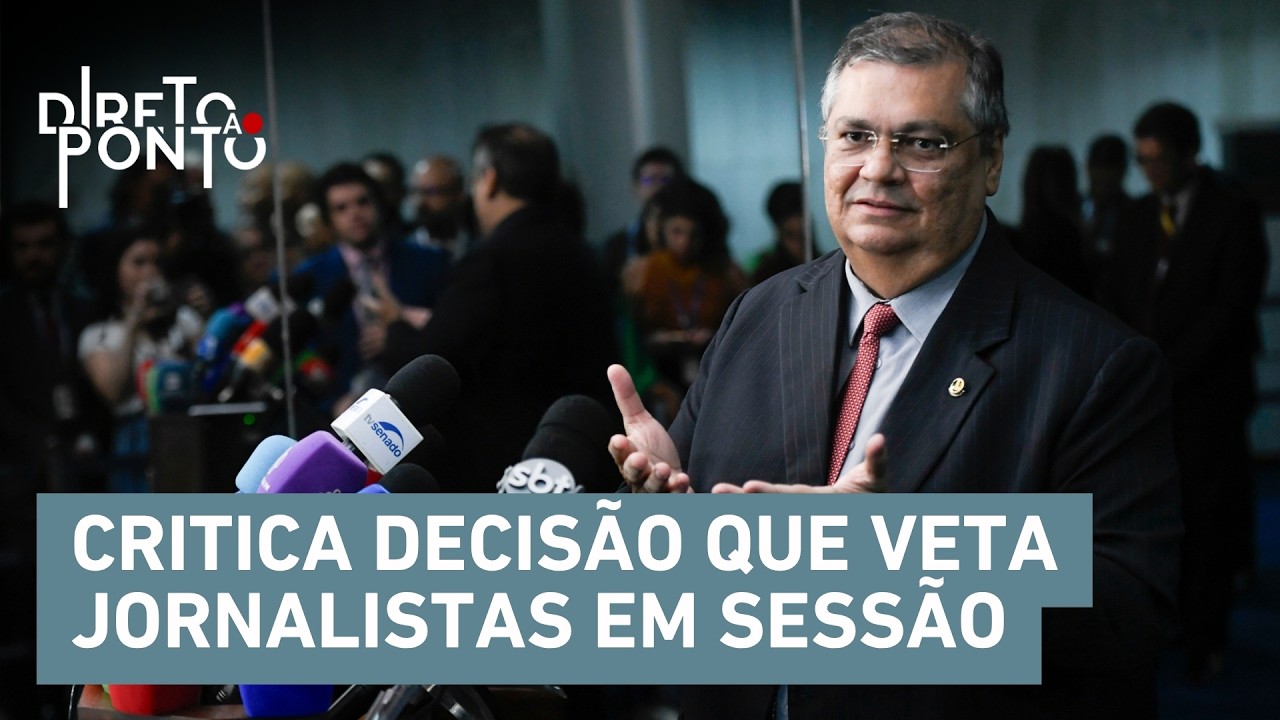 Flávio Dino é contra veto à imprensa no STF e expõe divergência com Edson Fachin | DIRETO AO PONTO