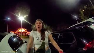 Woman Climbs Into Stranger's Car At Outback, Refuses Sobriety Test - Deputy Bodycam