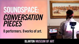 “SoundSpace: Conversation Pieces” Visual Art Performance: Michael Anthony García