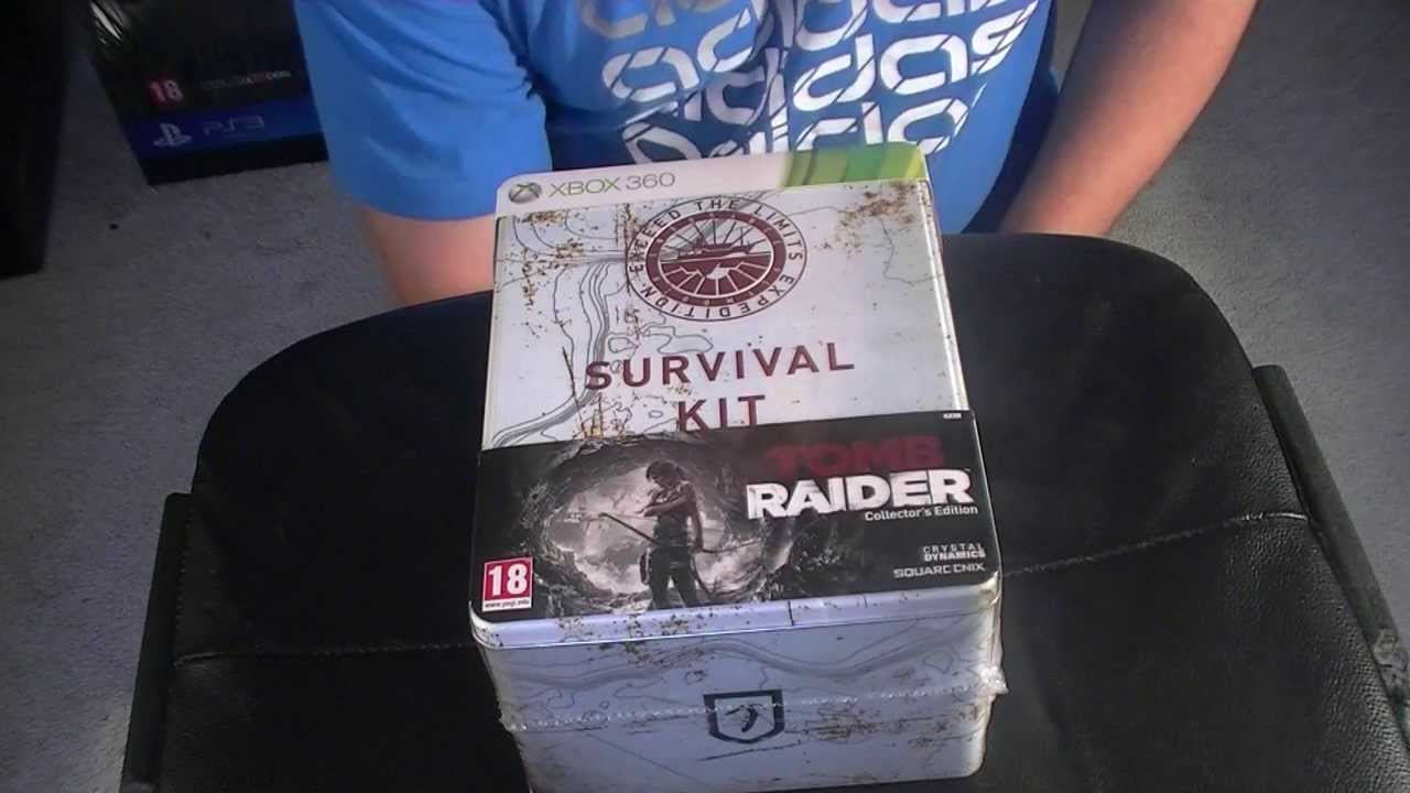 Ready for Unboxing: Tomb Raider Survival edition Xbox 360