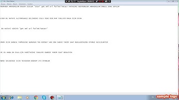ZULA get xml url failed HATASI #100 CÖZÜMÜ