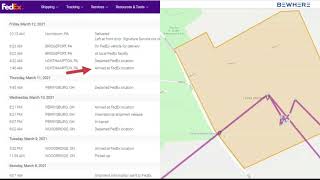 BeMini: Tracking my Fedex Package