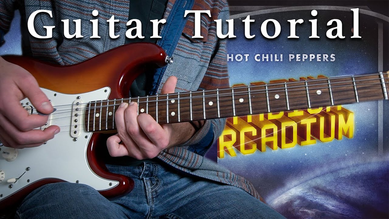 "Dani California" Red Hot Chili Peppers (Guitar Lesson + Tutorial
