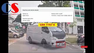 #GBK7787K - Van Driving Against The Flow Of Traffic To Park #GBK7787K - Van Driving Against The Flow Of Traffic To Park