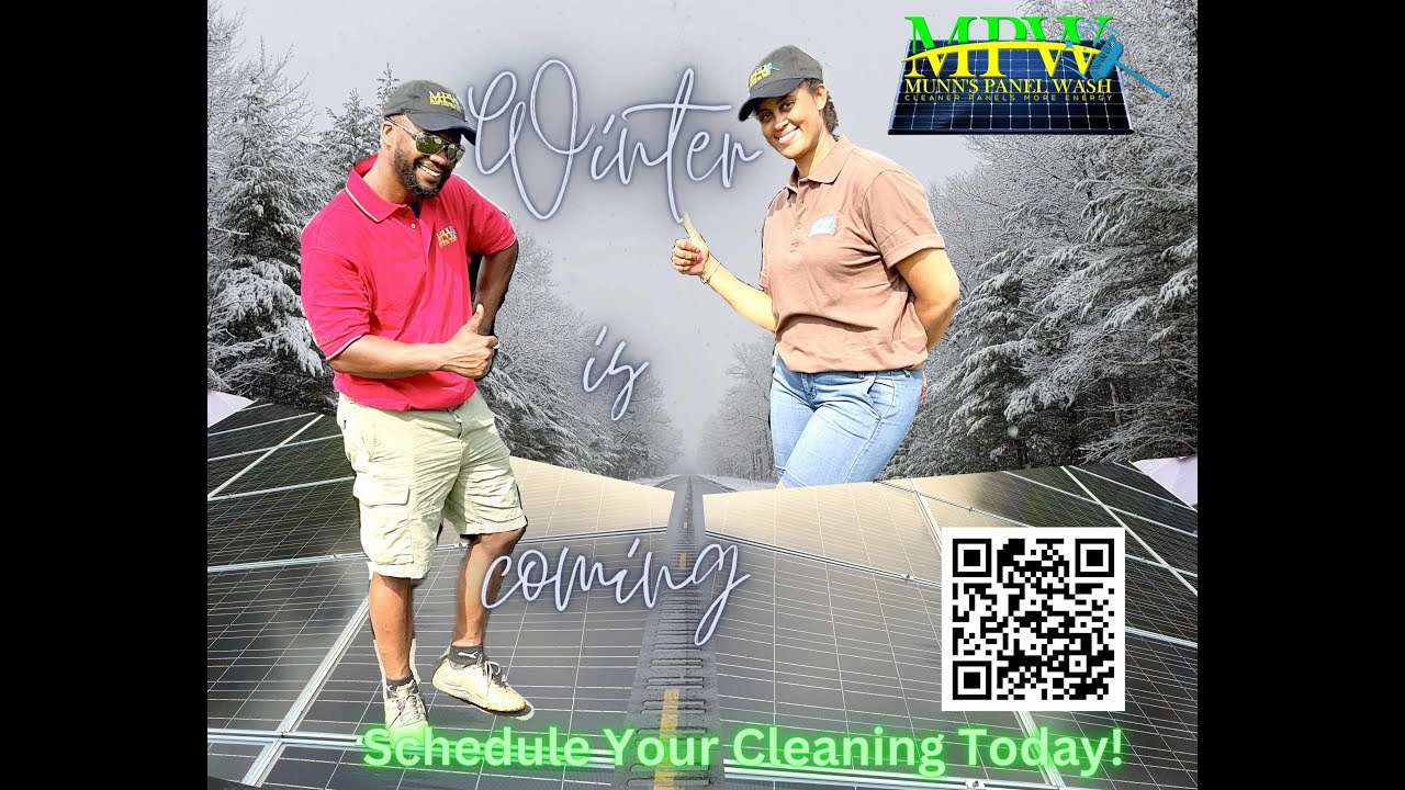 Winter Is Coming! Make Sure Your Solar Panels Are Cleaned.