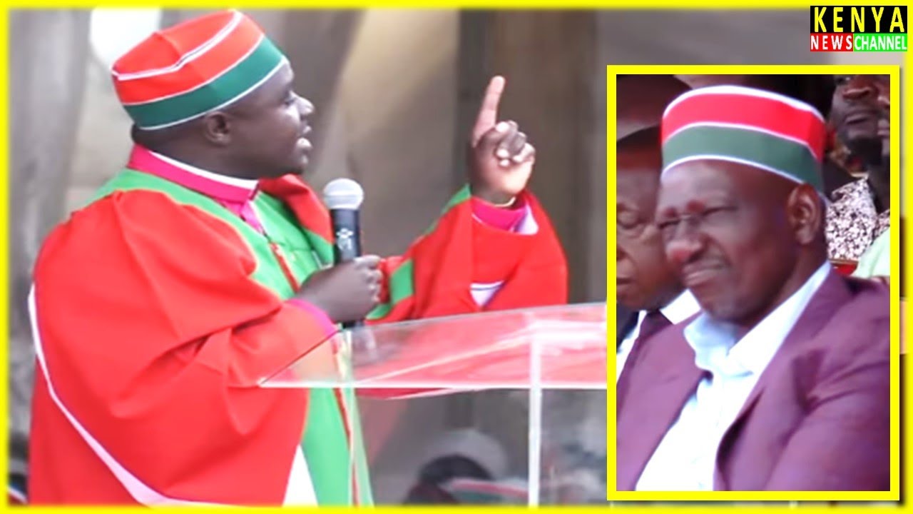 Послушайте, что этот епископ сказал Руто сегодня лицом к лицу в церкви Африканской Божественной Ц...