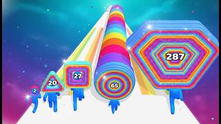 Layer Man 3D: Run &amp; Collect Gameplay Walkthrough Part 4 (Android/iOS) m layer 128 140