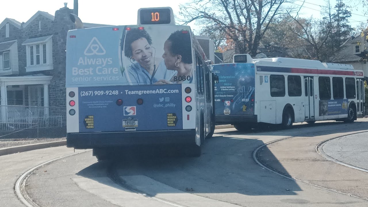 RETIRED SEPTA 2005 New Flyer D40LF 8080 On Rt 10 RAIL SHUTTLE retired-septa-2005-new-flyer-d40lf-8080-on-rt-10-rail-shuttle