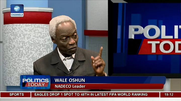 June 12 Declaration Just An Aspect Of People's Expectation From Buhari-- NADECO Leader Pt.1