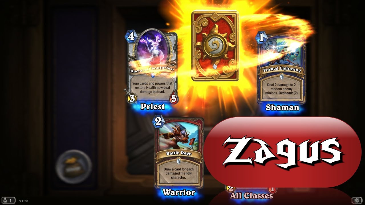 Hearthstone: Opening A Golden Legendary Card Pack