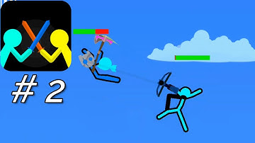 Supreme Duelist Stickman - Gameplay Walkthrough Part 2 THE CROSSBOW (Android, iOS Game)