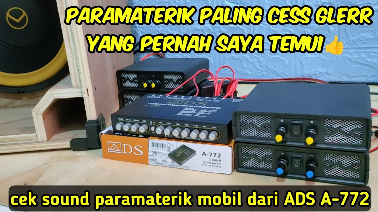 cek sound phaselab mini gandeng parametrik mobil ADS || Box Planar Brewog speaker legacy 12 inch