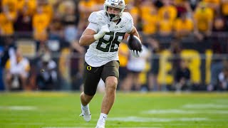 Famous Patrick Herbert | Tight End | 2024 / 2023 Oregon Highlights | 2025 NFL Draft Net Worth