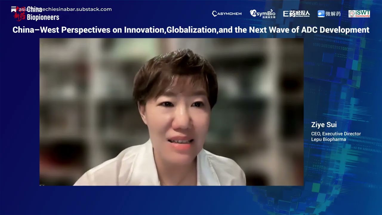 BioVerse #32 Innovation, Globalization, and Next Wave of ADC Development: China–West Perspectives.