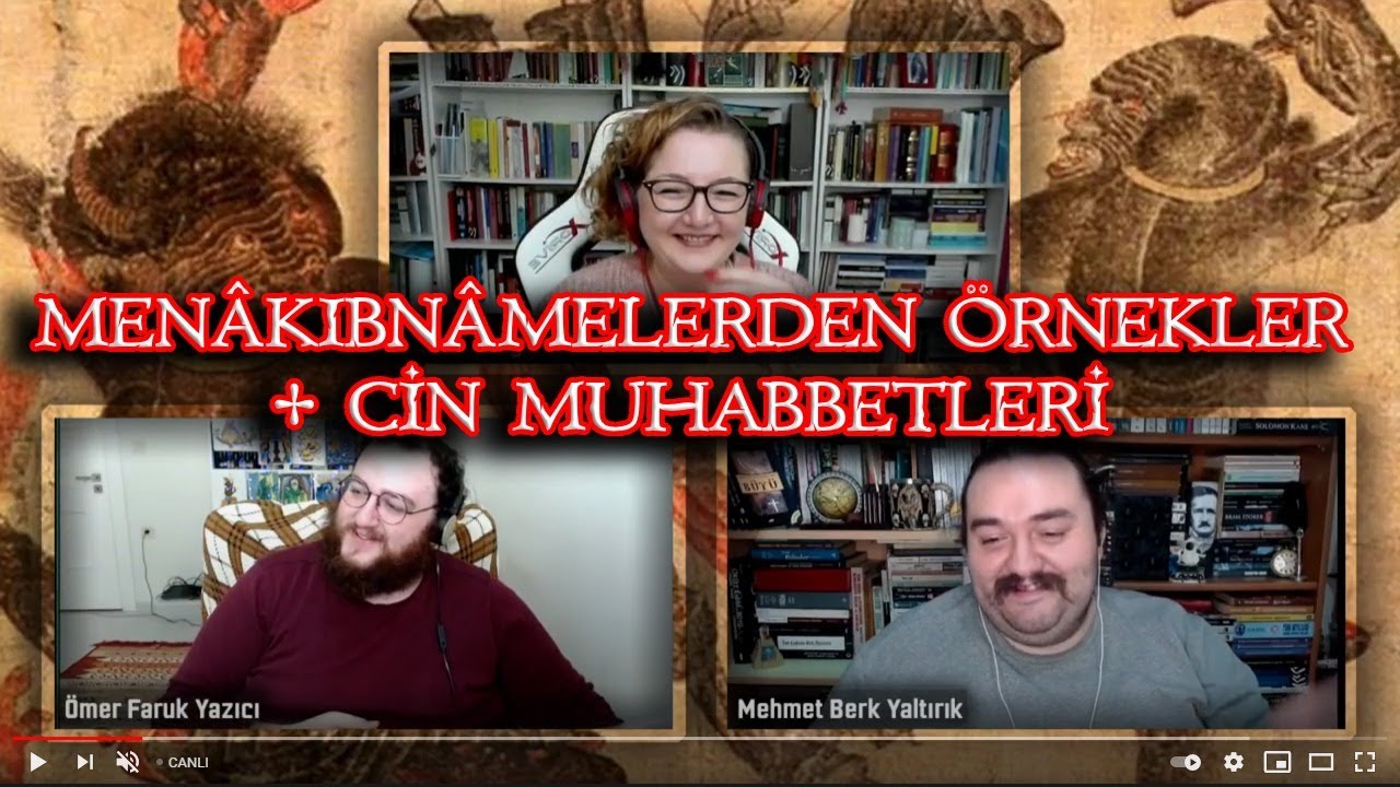 Menâkıbnâmelerden Örnekler+Cin Muhabbetleri-Yar Bana Bir Eğlence Medet