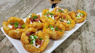 Awesome Loaded Tater Tot Cups!! screenshot 1