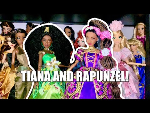 New series of DISNEY PRINCESS dolls!? Special Edition Artist:CREATIVESOUL- Tiana and Rapunzel review