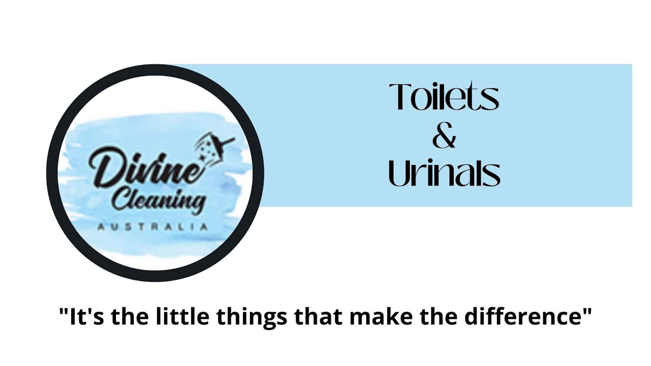 How to clean toilets and urinals YouTube