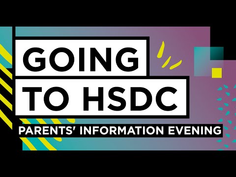 Vocational - Going to HSDC: Online Parents' Information Evening