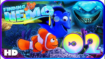 Finding Nemo Walkthrough Part 2 (Gamecube, PS2, Xbox) Movie Game Full [2 of 10] HD