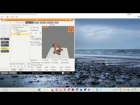 【AUBOPE Tutorial】スクリプトコマンド：現在のウェイポイント取得（Script Commands:Get Current Waypoint）