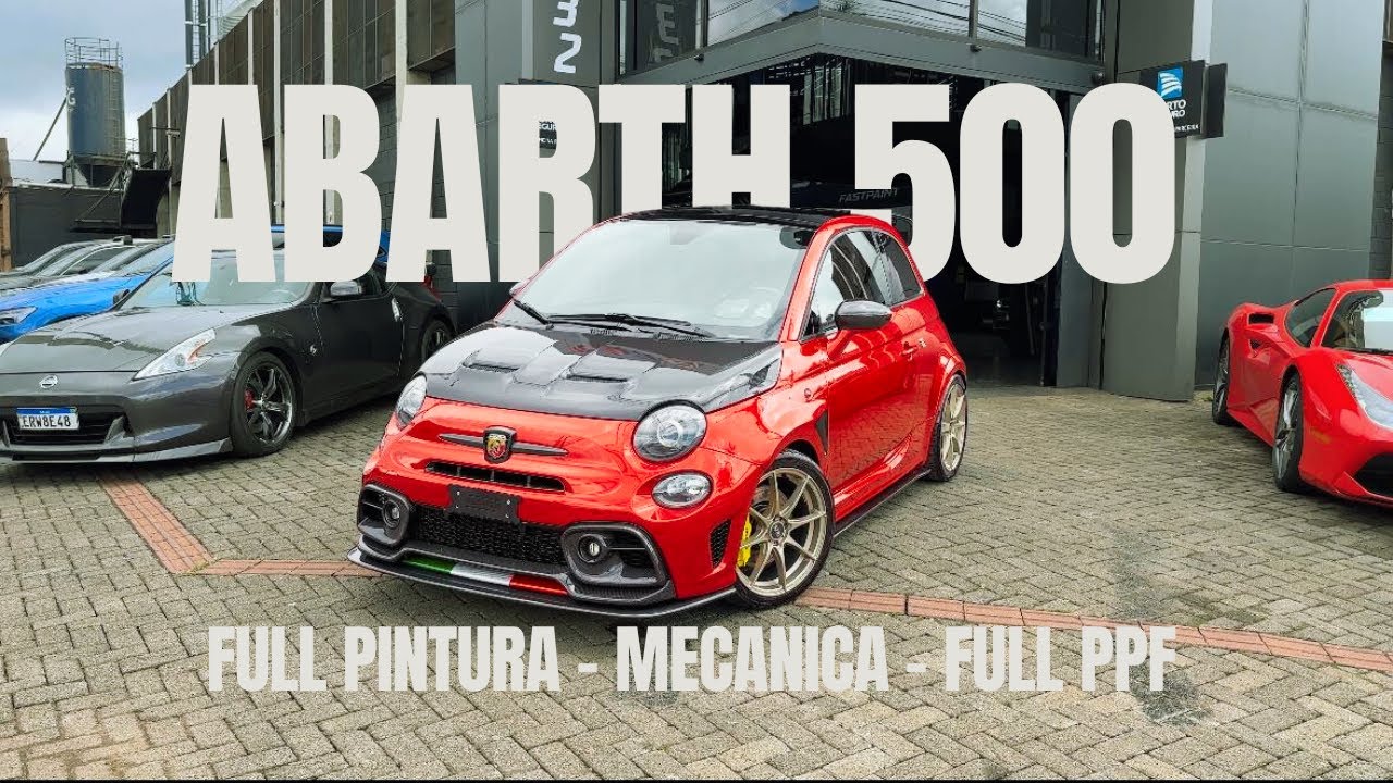 ABARTH 500 UNIQUE IN THE WORLD TRANSFORMED! - COMPLETE KIT + 270HP