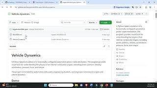 CS50P FINAL PROJECT | VEHICLE DYNAMICS