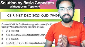 Csir Net Dec 2023 Solution I Part-C I Metric space I Analysis I Q.Id.704089 I Hin-Eng I Concept