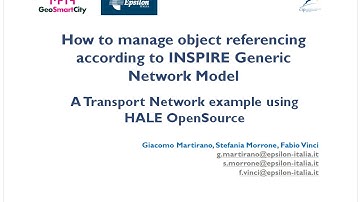How to manage object referencing according to INSPIRE GNM - A Transport Network example using HALE