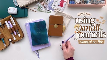 How Using Small Journals Changed My Life + Passport TN Setup ✨