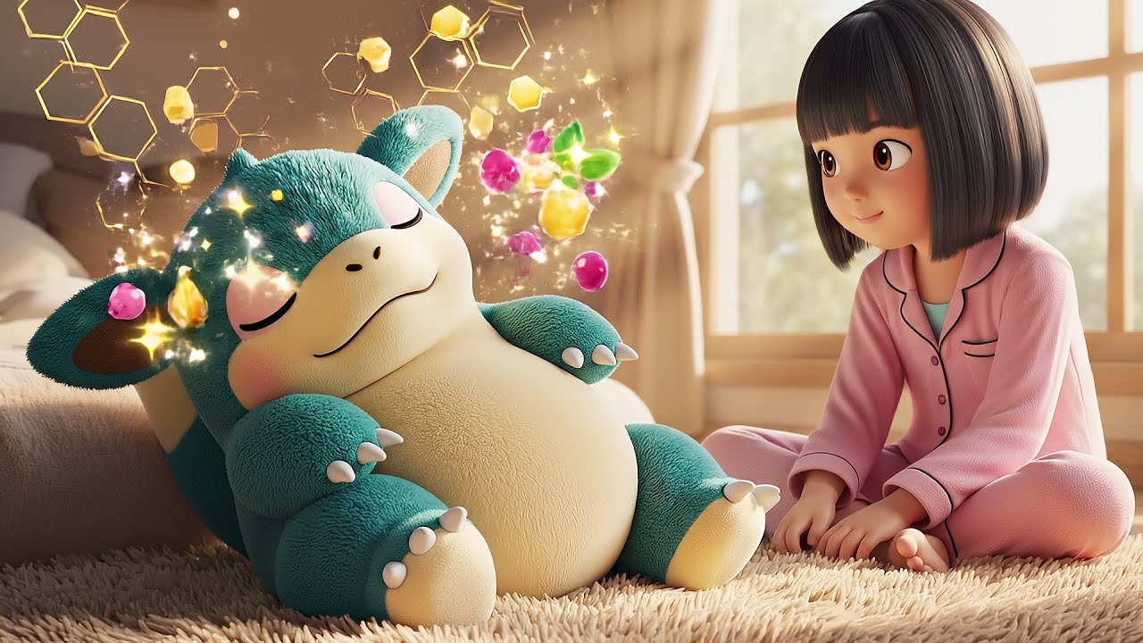 Pokémon Baby Snorlax Slept on the Picnic Blanket | Nursery Rhymes for Kids Son