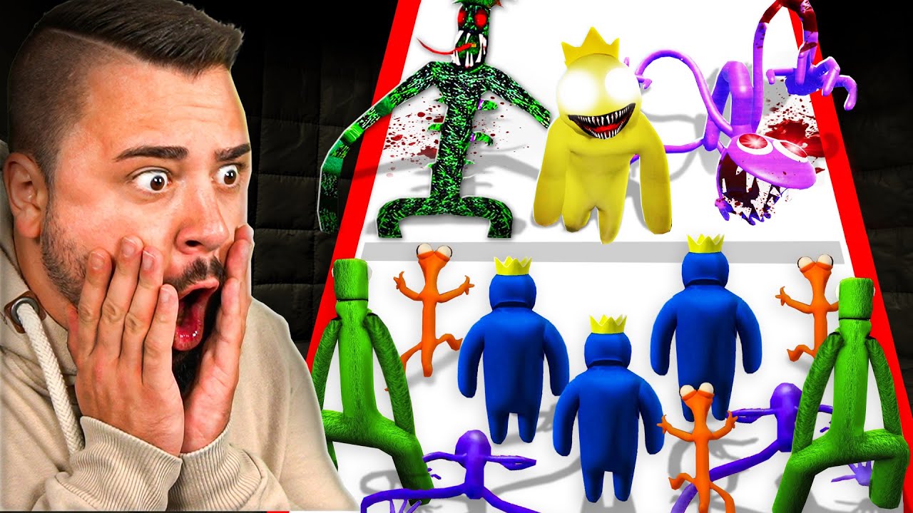 ALLE RAINBOW FRIENDS FRESSEN SICH AUF?! (Monster Merge)