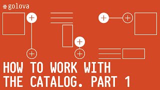 Sections and Subsections of the Catalog