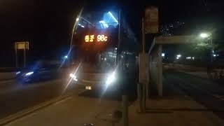 KMB K ATENU357 TB2413@98C駛離寶仁樓巴士站