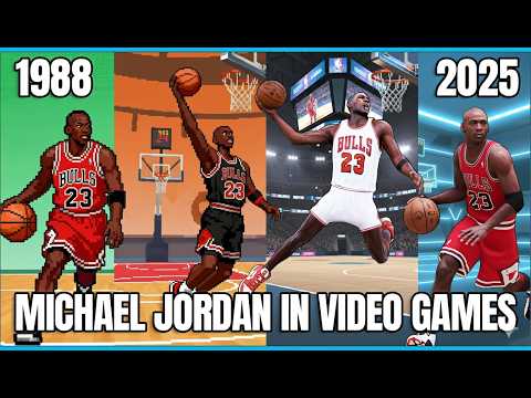 The Evolution of Michael Jordan in Video Games [1988 - 2025] - YouTube